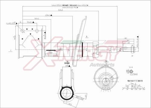 AP XENERGY X829339 - Amortizators autospares.lv