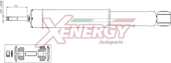 AP XENERGY X351343 - Amortizators www.autospares.lv