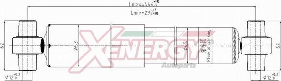 AP XENERGY X363344 - Amortizators www.autospares.lv