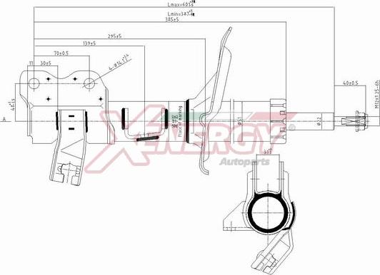 AP XENERGY X362334 - Amortizators www.autospares.lv