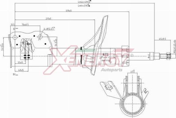 AP XENERGY X309334 - Amortizators www.autospares.lv