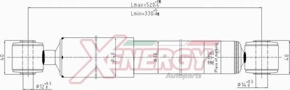 AP XENERGY X319343 - Amortizators www.autospares.lv