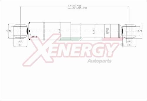 AP XENERGY X337553 - Amortizators autospares.lv