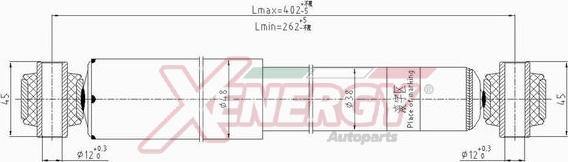 AP XENERGY X321343 - Amortizators autospares.lv