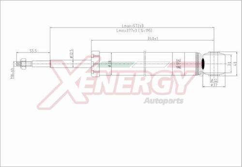 AP XENERGY X289343 - Amortizators autospares.lv