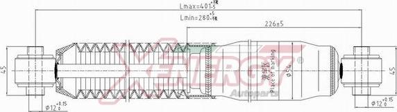 AP XENERGY X239341 - Amortizators www.autospares.lv