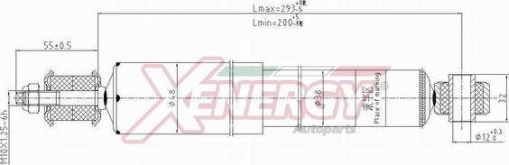 AP XENERGY X228553 - Amortizators www.autospares.lv