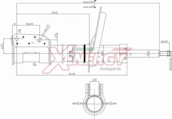 AP XENERGY X749333 - Amortizators autospares.lv