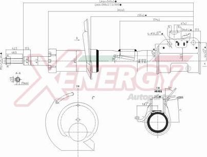 AP XENERGY X740339 - Amortizators autospares.lv