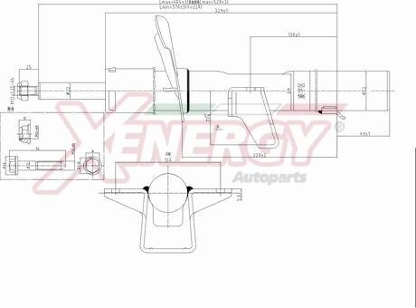 AP XENERGY X759339 - Amortizators autospares.lv