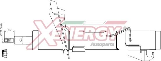 AP XENERGY X701334 - Amortizators autospares.lv