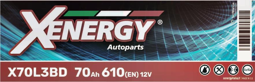 AP XENERGY X70L3BD - Starter Battery www.autospares.lv