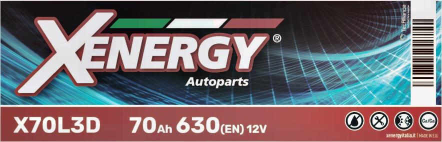 AP XENERGY X70L3D - Starter Battery www.autospares.lv