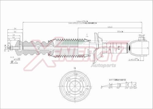 AP XENERGY X712341 - Amortizators www.autospares.lv