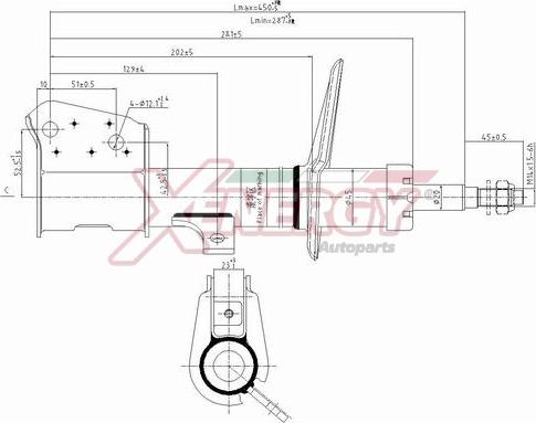 AP XENERGY X723333 - Amortizators autospares.lv