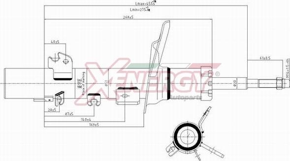 AP XENERGY X777333 - Amortizators www.autospares.lv