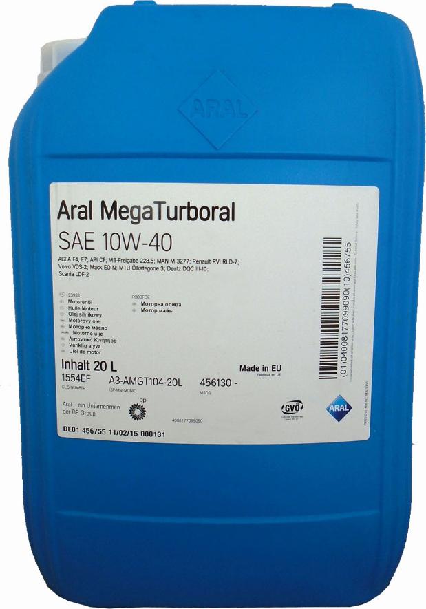 Aral 456130 - Engine Oil www.autospares.lv