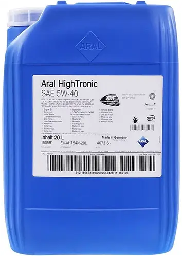 Aral 467316 - Engine Oil www.autospares.lv