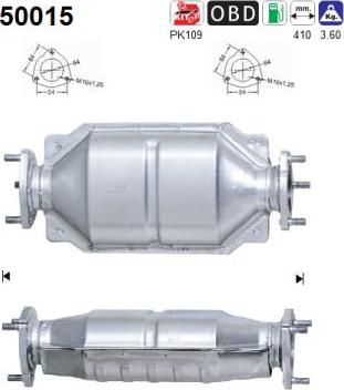 AS 50015 - Katalizators www.autospares.lv