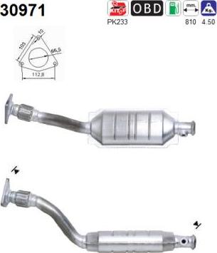 AS 30971 - Katalizators www.autospares.lv