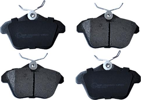 ASAM 55445 - Brake Pad Set, disc brake www.autospares.lv