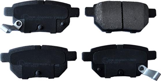 ASAM 55455 - Brake Pad Set, disc brake www.autospares.lv