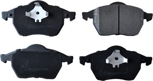 ASAM 55467 - Brake Pad Set, disc brake www.autospares.lv