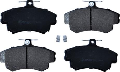 ASAM 55406 - Brake Pad Set, disc brake www.autospares.lv