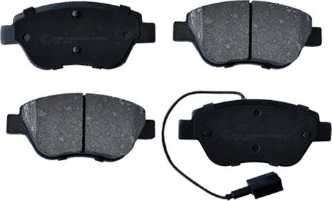 ASAM 55401 - Brake Pad Set, disc brake www.autospares.lv