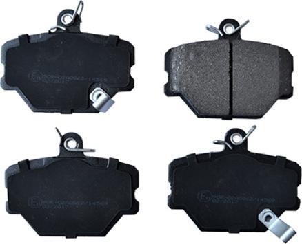 ASAM 55390 - Brake Pad Set, disc brake www.autospares.lv