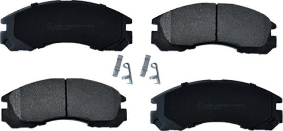 ASAM 55344 - Brake Pad Set, disc brake www.autospares.lv