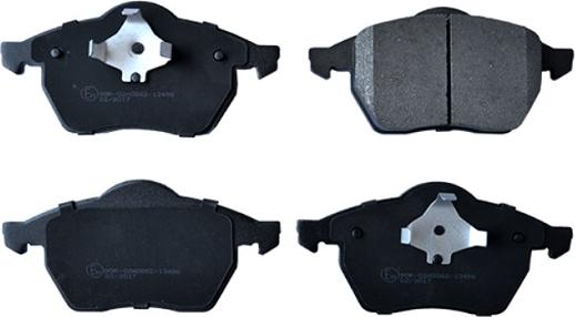 ASAM 55379 - Brake Pad Set, disc brake www.autospares.lv