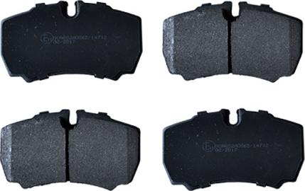 ASAM 55377 - Brake Pad Set, disc brake www.autospares.lv