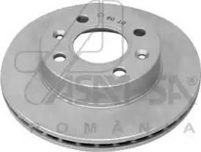 ASAM 30070 - Brake Disc www.autospares.lv