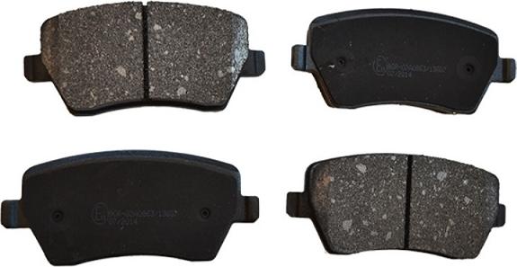 ASAM 32396 - Brake Pad Set, disc brake www.autospares.lv