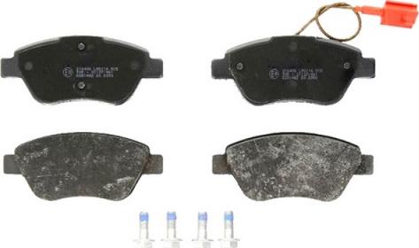 ASAM 71867 - Brake Pad Set, disc brake www.autospares.lv