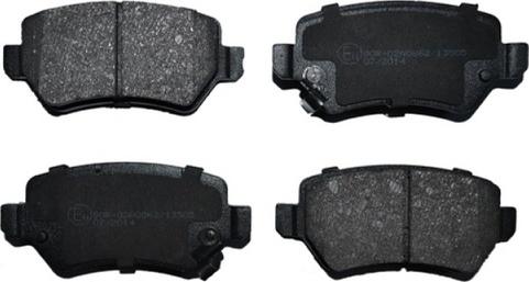 ASAM 71313 - Brake Pad Set, disc brake www.autospares.lv