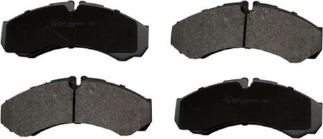 ASAM 71716 - Brake Pad Set, disc brake www.autospares.lv