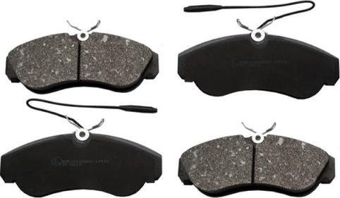 ASAM 71732 - Brake Pad Set, disc brake www.autospares.lv