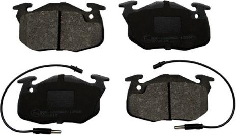 ASAM 71725 - Brake Pad Set, disc brake www.autospares.lv