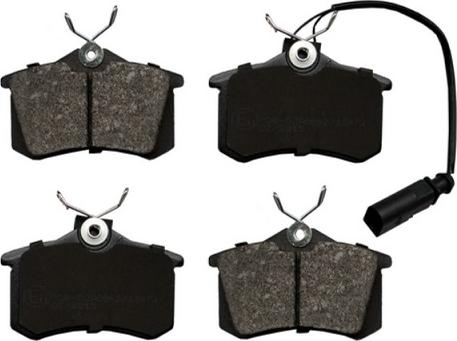 ASAM 71727 - Brake Pad Set, disc brake www.autospares.lv