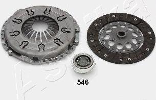 Ashika 92-05-546 - Комплект сцепления www.autospares.lv