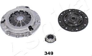 Ashika 92-03-349 - Комплект сцепления www.autospares.lv