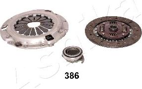 Ashika 92-03-386 - Комплект сцепления www.autospares.lv