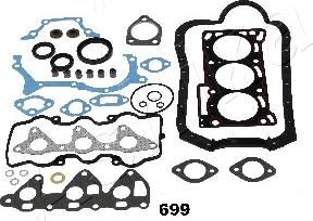 Ashika 49-06-699 - Blīvju komplekts, Dzinējs www.autospares.lv