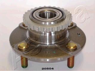 Ashika 44-20504 - Ступица колеса, поворотный кулак www.autospares.lv