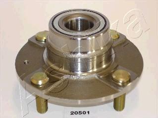 Ashika 44-20501 - Ступица колеса, поворотный кулак www.autospares.lv