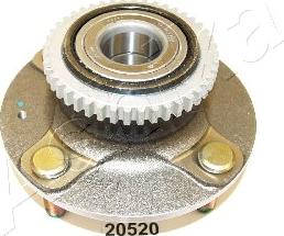 Ashika 44-20520 - Ступица колеса, поворотный кулак www.autospares.lv