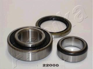 Ashika 44-22000 - Wheel hub, bearing Kit www.autospares.lv