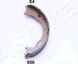 Ashika 55-09-906 - Bremžu loku kompl., Stāvbremze www.autospares.lv